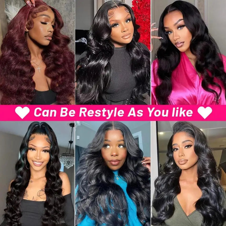 Body Wave Wigs Glueless Wig Human Hair Ready To Wear 5x5 Lace Frontal Wig 4x4 Brazilian Closure Wig For Women Lace Front Wigs