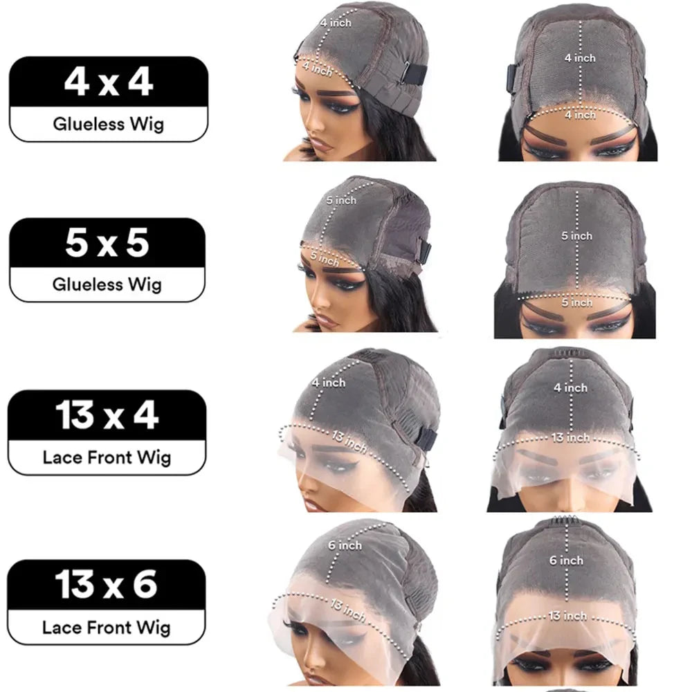 Silkwave Pre Cut Wear Go Body Wave Glueless Wig Brazilian Human Hair Pre Plucked 4x4 5x5 Transparent Lace Closure Wig For Women