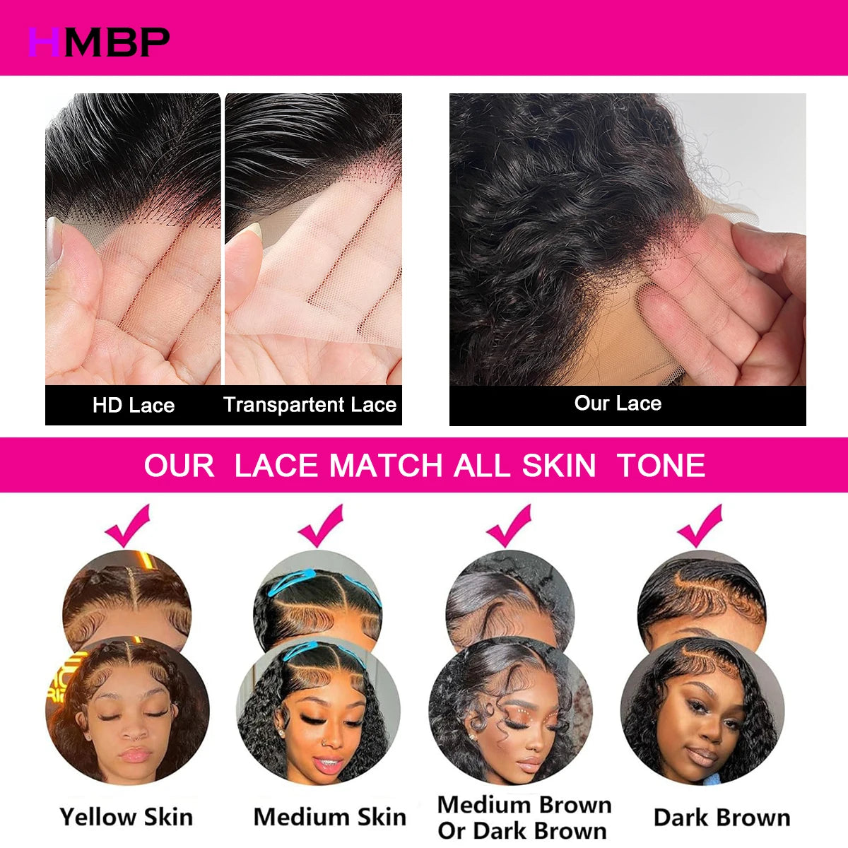 360/13×6 HD Lace Frontal Wig Human Hair P27/4 Color Bouncy Curly Glueless Lace Front Wig Human Hair Ready To Go Preplucked Hair